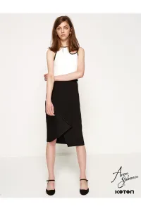 Koton Asymmetrical Cut Skirt