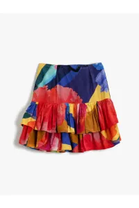 Koton Patterned Skirt Voluminous #1317466