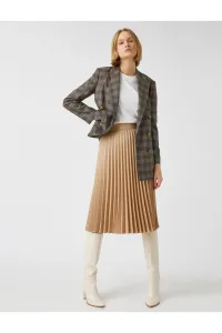 Koton Pleated Midi Skirt #1585963