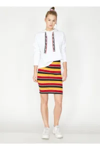 Koton Striped Yellow Skirt #1820029