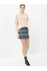Koton Women's Blue Patterned Skirt #113832