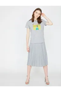 Koton Women's Gray Skirt #1389294