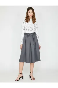 Koton Women's Gray Skirt #1234777