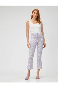 Koton Crop Flared Trousers