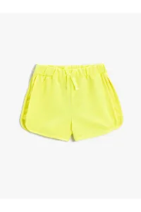 Koton Shorts - Yellow - Normal Waist #96308