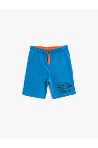 Koton Boy Blue Printed Shorts Cotton #1600837