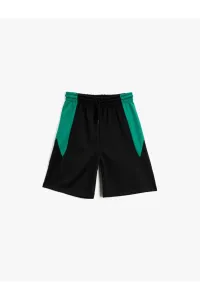 Koton Boys Black Color Block Shorts #1385772