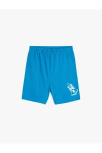 Koton Shorts - Blue - Normal Waist #2022426