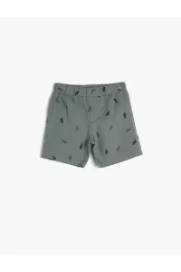 Koton Shorts - Gray - Normal Waist #1820677