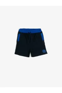 Koton Shorts - Navy blue - Normal Waist #1320630