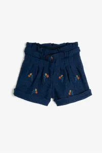 Koton Shorts - Navy blue - Normal Waist #1310108