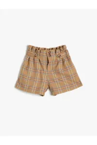 Koton Shorts - Yellow - Normal Waist #1638177