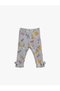 Koton Looney Tunes Printed Leggings With Bow Licensed