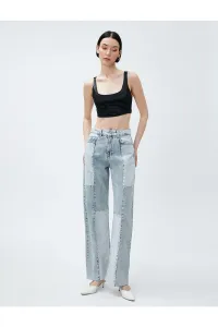 Koton Straight Leg Jeans High Waisted Jeans - Nora Jeans
