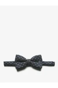 Koton Men's Navy Blue Patterned Bow Tie