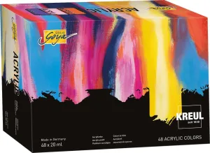 Kreul Solo Goya Set di colori acrilici 48 x 20 ml