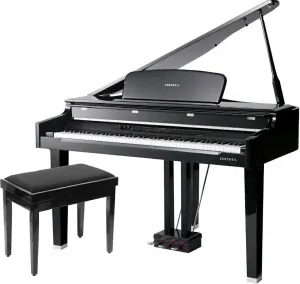 Kurzweil MPG200 Polished Ebony Pianoforte a coda grand digitale