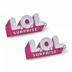 L.O.L. Surprise! Orecchini rosa da bambina LOL Logo L2012STLOL