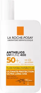 La Roche Posay Fluido solare abbronzante SPF 50+ Anthelios UVMune 400 (Invisible Fluid) 50 ml