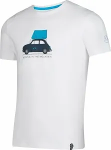 La Sportiva Cinquecento T-Shirt M White/Maui L Maglietta
