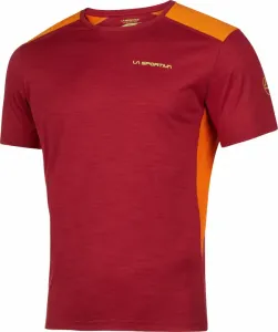 La Sportiva Embrace T-Shirt M Sangria/Hawaiian Sun L Maglietta
