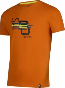 La Sportiva Stripe Cube T-Shirt M Hawaiian Sun L Maglietta