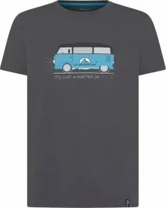 La Sportiva Van T-Shirt M Carbon/Topaz S Maglietta