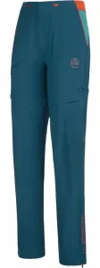 La Sportiva Rowan Zip-Off Pant W Storm Blue/Lagoon L Pantaloni outdoor