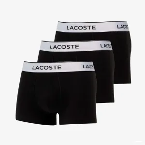 LACOSTE Underwear Trunk 3-Pack Black #1063955