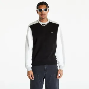 LACOSTE Men's Sweatshirt Black/ Silver Chine-White #2968299