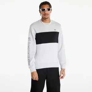 LACOSTE Men's Sweatshirt Silver Chine/ Black #2968302