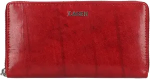 Lagen Portafoglio da donna in pelle LG-2161 WINE RED