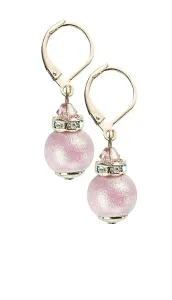 Lampglas Romantici orecchini Cutie Smile realizzati con perle Lampglas ECU35