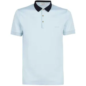 Lanvin Men's Classic Polo Shirt Light Blue - S LIGHT BLUE