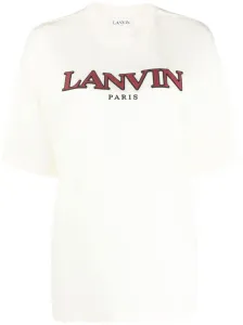 LANVIN - T-shirt In Cotone Con Logo #2336403