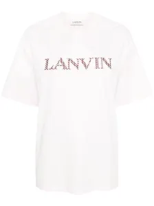 LANVIN - T-shirt In Cotone Con Logo #3043532