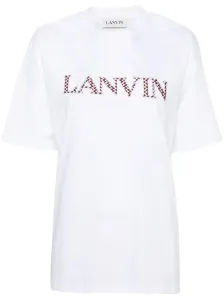 LANVIN - T-shirt In Cotone Con Logo #3054872