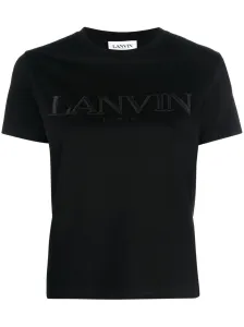 LANVIN - T-shirt In Cotone Con Logo #3082757