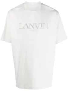 LANVIN - T-shirt In Cotone Con Logo #2322406
