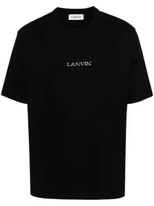 LANVIN - T-shirt In Cotone Con Logo #3084365