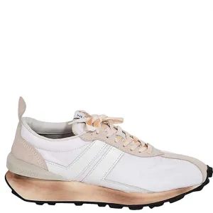 Lanvin Mens Running Sneakers White - UK 10 White