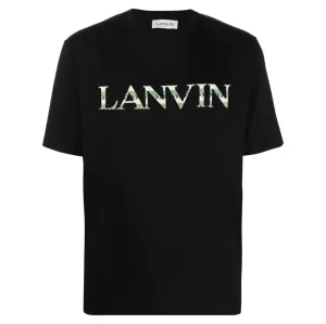 Lanvin Men's Logo T-Shirt Black - XL BLACK