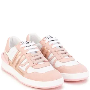 Lanvin Girls Basket Sneakers Pink - EU36