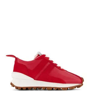 Lanvin Girls Mini Me Sneakers Red - RED EU35