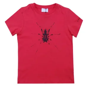 Lanvin Boys Spider T-shirt Red - 14Y RED