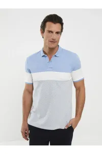 LC Waikiki Polo Neck Short Sleeved Men's Color Block T-Shirt. Father Son Combination