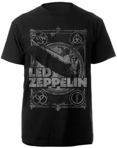 Led Zeppelin Maglietta Vintage Print LZ1 Black M #3095815