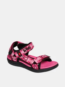 Pink Girly Patterned Sandals Lee Cooper - unisex #993362