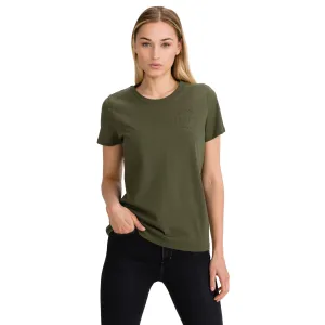 Lee T-shirt Seasonal Graphic Tee Olive Green - Women's #1057378