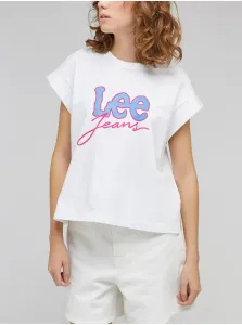 White Women's T-Shirt Lee - Women #1788831